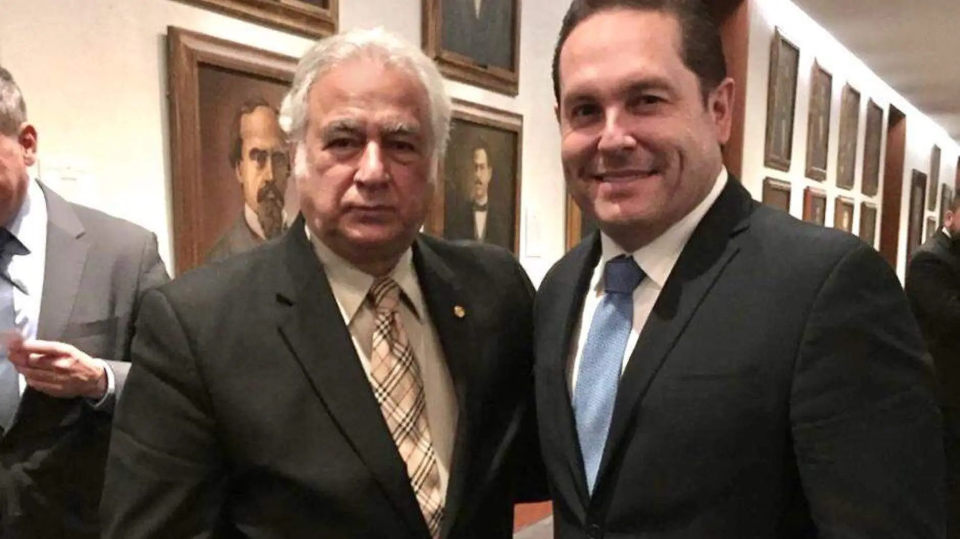 Miguel Torruco y Luis Araiza